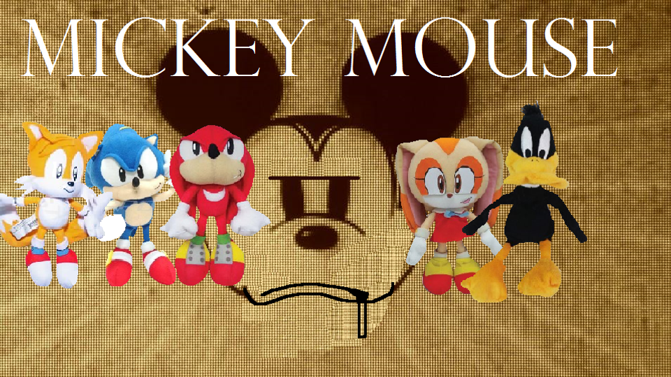 Sonic the Hedgehog - Sonic and Friends Meet Mickey Mouse